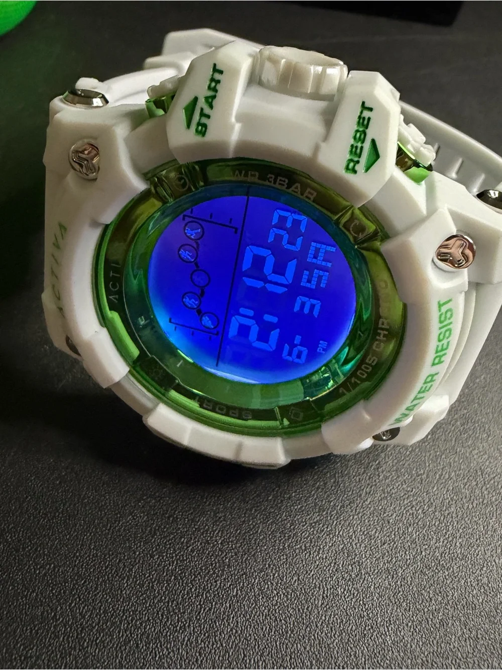 Invicta Activa Digital Watch Bundle (green)